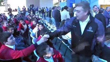 Gobernador Kiko Vega presenta la plataforma Educativa "Escuela Net"