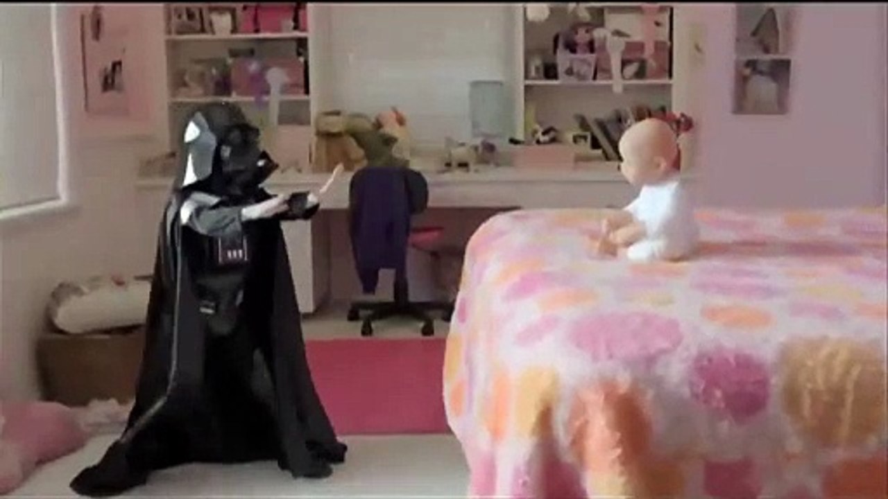 VIDEO: Mini Darth Vader