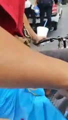 Policías en CDMX tiran la mercancía de ''Lady Tacos de Canasta''