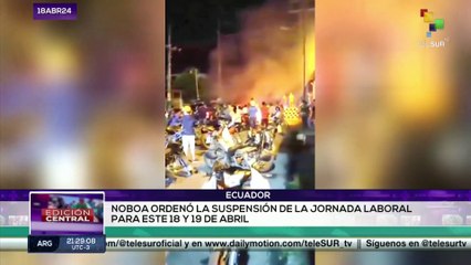 ENCLAVE MEDIÁTICA 18-04-2024 Ecuador crisis energética