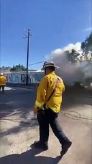 Tijuana registra incendio en Recicladora de Papel y Cartón, S.A