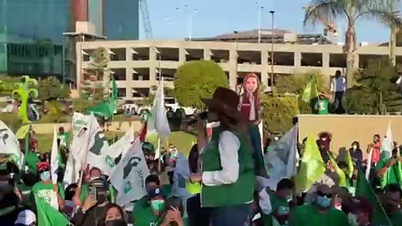 Marina del Pilar: "Baja California requiere de gente buena"