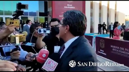 Senador Ricardo Monreal habla sobre toma de protesta de Marina del Pilar