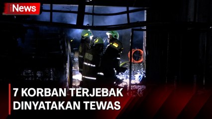 Toko Figura di Mampang Prapatan Terbakar Hebat, 7 Korban Terjebak Dinyatakan Tewas