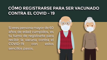 Tải video: Gobierno Federal: Así se deben registrar adultos mayores para recibir vacuna anticovid