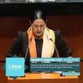 La senadora Alejandra León Gastélum avala un decreto a la Ley de Aguas Nacionales