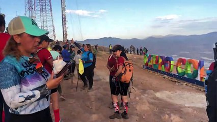 Inauguran letrero del Cerro Colorado en Tijuana