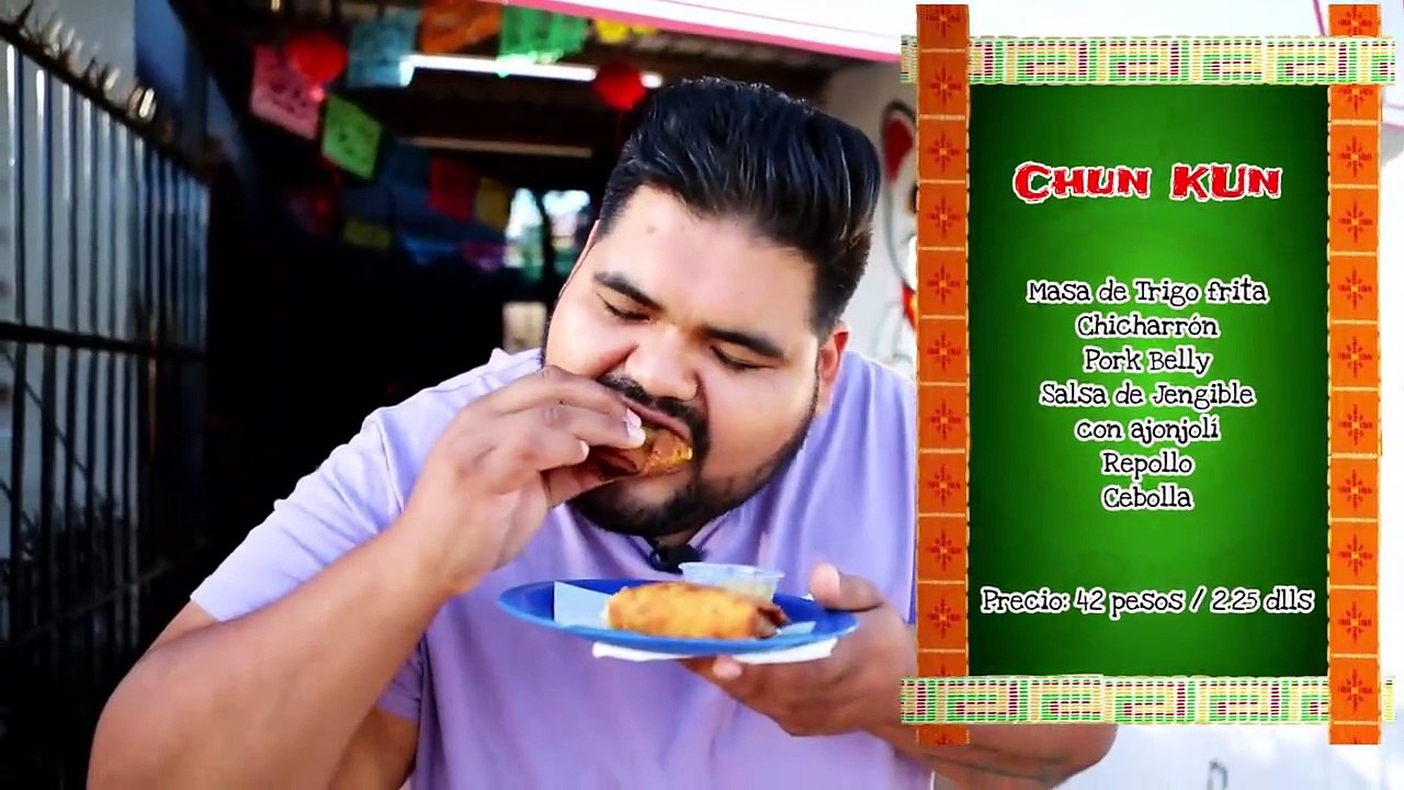 "Una Mordida Tacos Ensenada": Taco Chino