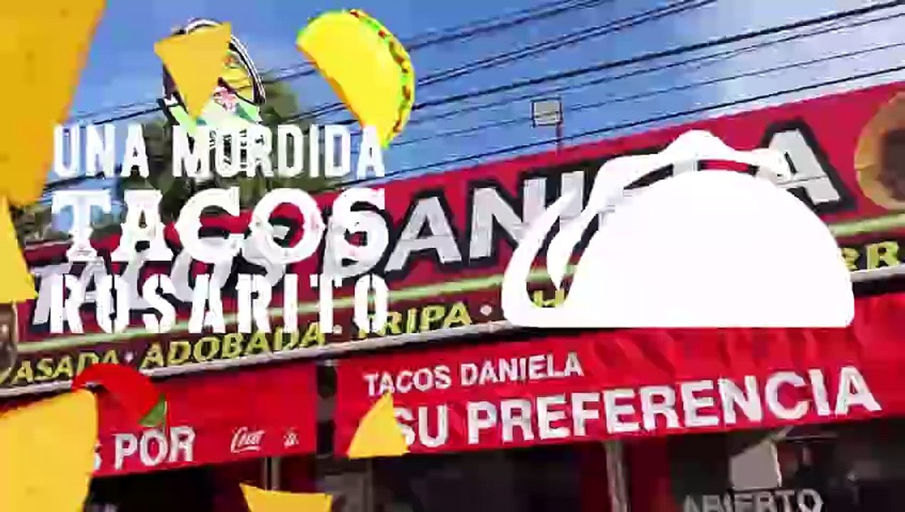 "Una Mordida Tacos Rosarito": Tacos Daniela
