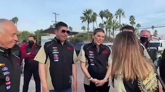 Gobernadora Marina del Pilar presente en arranque de Score Baja 1000