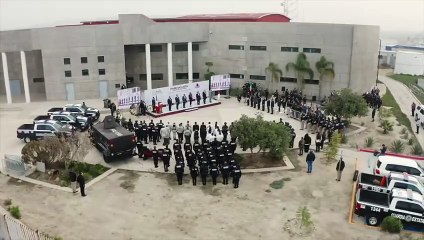 Marina del Pilar preside Pase de Lista de Fuerzas de Seguridad