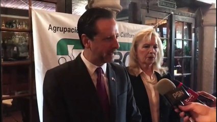 Tải video: Consulado de Estados Unidos en Tijuana da detalles sobre renovación de visas