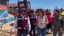 Marina del Pilar visita zonas afectadas para ayudar por Tormenta Hilary