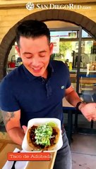 "Taco Bites": Adobada Taco at Palmitos Mexican Eatery, San Diego