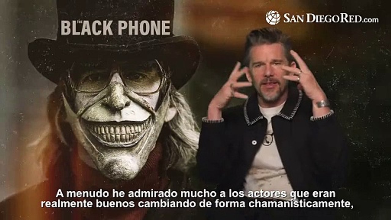 Entrevista a Ethan Hawke "The Black Phone"