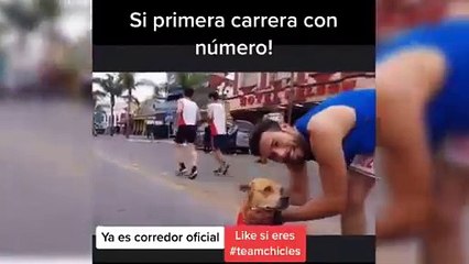 VIDEO: Perrito corredor tijuanense se hace viral