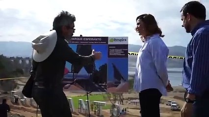 La Gobernadora supervisa avances del parque Esperanto