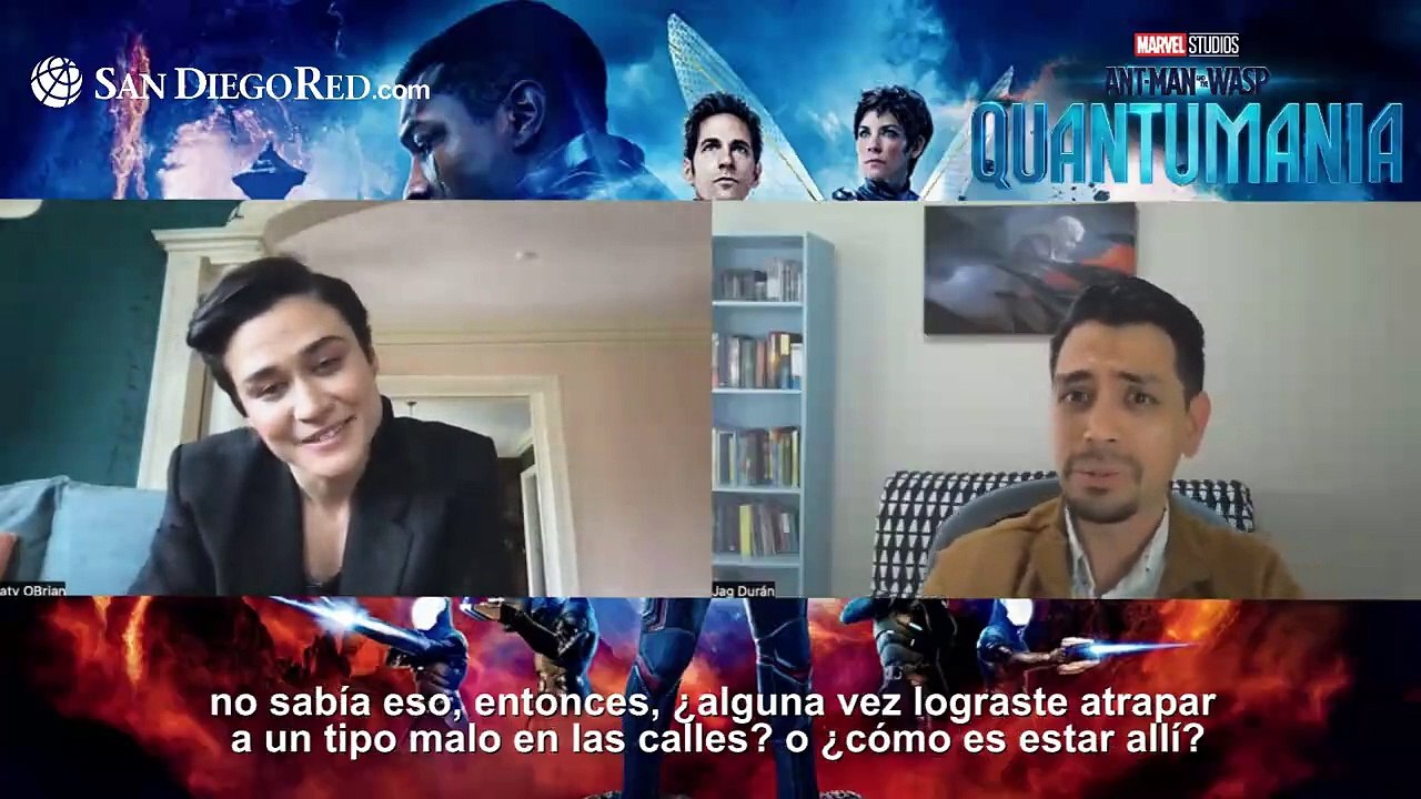 Entrevista a Katy O Bryan - El Hombre Hormiga y La Avispa: Quantumania