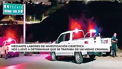 VIDEO: FGE detalla cómo fue la captura del presunto feminicida serial de Tijuana