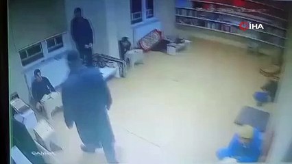 Kameralara yakalanan tokatçı imama gözaltı