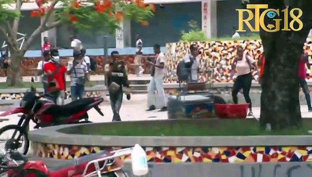 Netwayaj k'ap fè nan zòn Channmas la pou enstalasyon 9 manm konsèy prezidansyèl pwovizwa a.