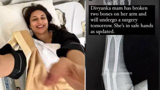 TV Actress Divyanka Tripathi Hospitalised After Accident, Xray Report Hand Bone Damage..
