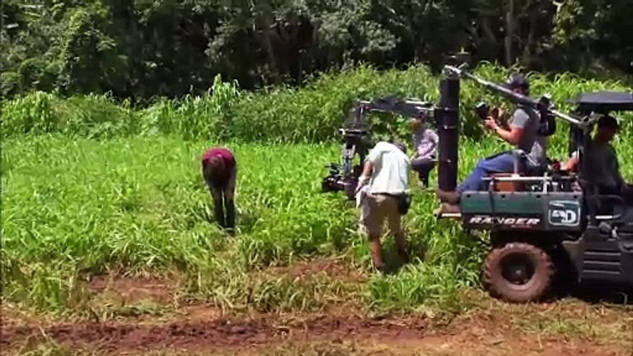 Mundo Jurásico Blu-ray Nick Robinson y Ty Simpkins Detrás de cámaras