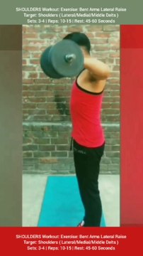 ❌ BENT OVER LATERAL RAISES ✔️ How can I build my SHOULDERS Bigger? #heermlgangaputra #naturalbodybuilding