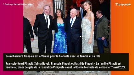 Download Video: PHOTOS Salma Hayek et sa ravissante belle-fille Mathilde recouvertes de paillettes, sirènes du puissant François Henri-Pinault