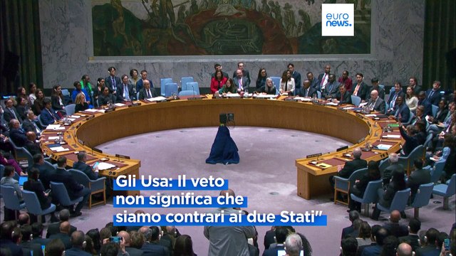 Consiglio di Sicurezza Onu, veto degli Usa sull'adesione della Palestina alle Nazioni Unite