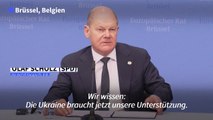 Scholz dringt bei EU-Gipfel auf 