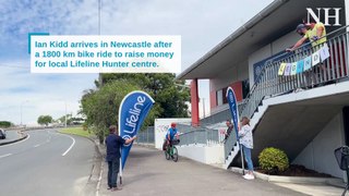 Hunter man rides 1800 km for mental health | Newcastle Herald | April 19 2024
