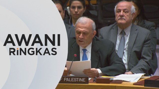 AWANI Ringkas: Malaysia kecewa AS veto, halang PBB iktiraf Palestin