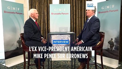 Mike Pence, l'ancien vice-président américain, affirme que l'aide à l'Ukraine est imminente