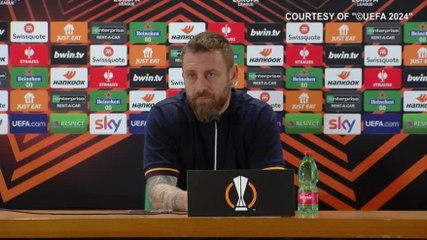 De Rossi: "Come sta Lukaku. E sul Leverkusen..."