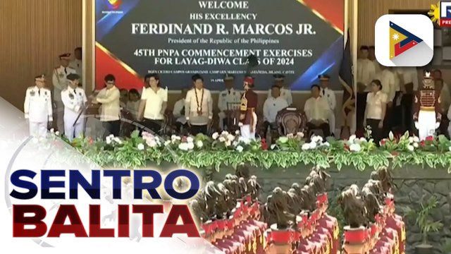 Pagtatapos ng PNPA “Layag-Diwa” Class of 2024, pinangunahan ni PBBM
