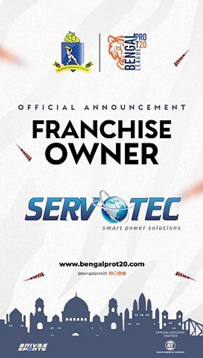 Servotech Officially Owns Franchise Team In Bengal Pro T20 League