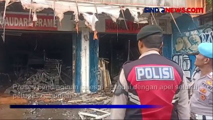 Pemadaman Toko Bingkai di Mampang Prapatan Rampung setelah 17 Jam