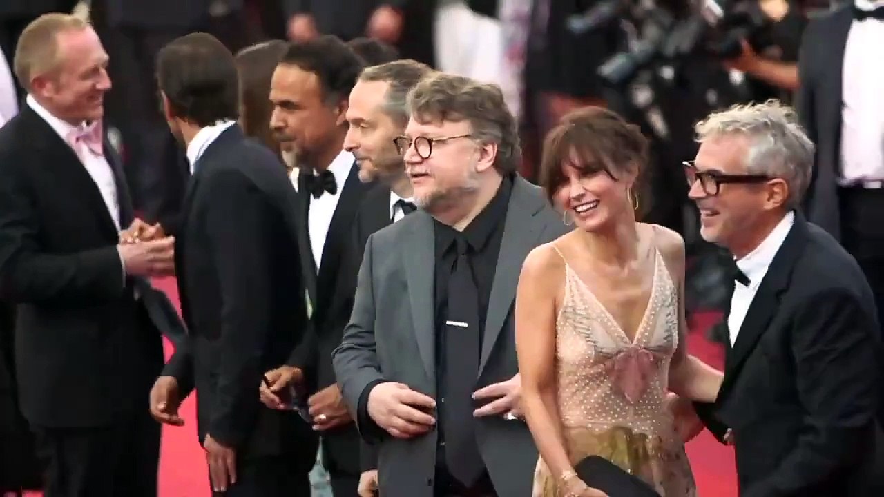 Foto histórica de directores y actores mexicanos en Cannes 2017