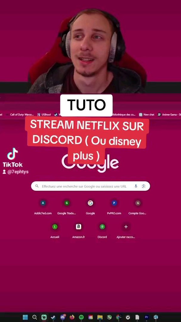 ⁣Comment stream netflix sur discord