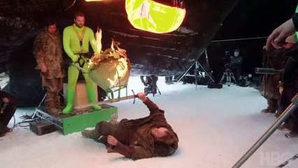 Game of Thrones: The Frozen Lake (Detrás de cámaras)