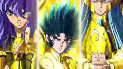 Los Caballeros del Zodiaco (Saint Seiya) - Los caballeros dorados se sacrifican