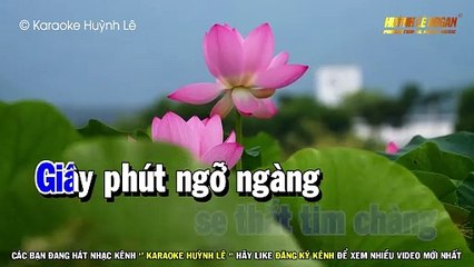 Karaoke Giã Từ Đêm Mưa  Nhạc Sống Tone Nam ( Xi Thứ Bm ) Karaok Việt Nam