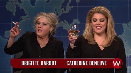 Brigitte Bardot y Catherine Deneuve – parodia SNL