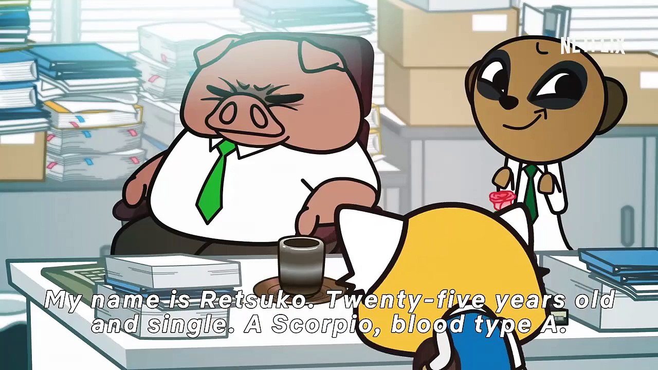 Aggretsuko - tráiler
