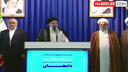 Saldırı sonrası kamera karşısına geçen Reisi "İran, İsrail'e gücünü gösterdi" demekle yetindi