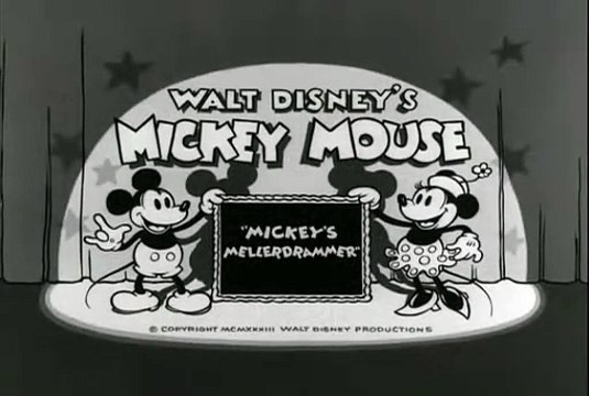 Mickey’s Mellerdrammer (1933)