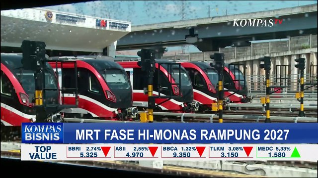 Pembangunan MRT Fase Bundaran HI Menuju Monas Ditargetkan Rampung 2027