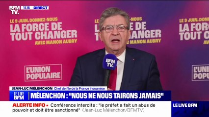"Un propos irresponsable": Jean-Luc Mélenchon répond à Xavier Bertrand qui l'accuse de ne plus "être républicain"