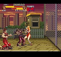 Final Fight 2 online multiplayer - snes